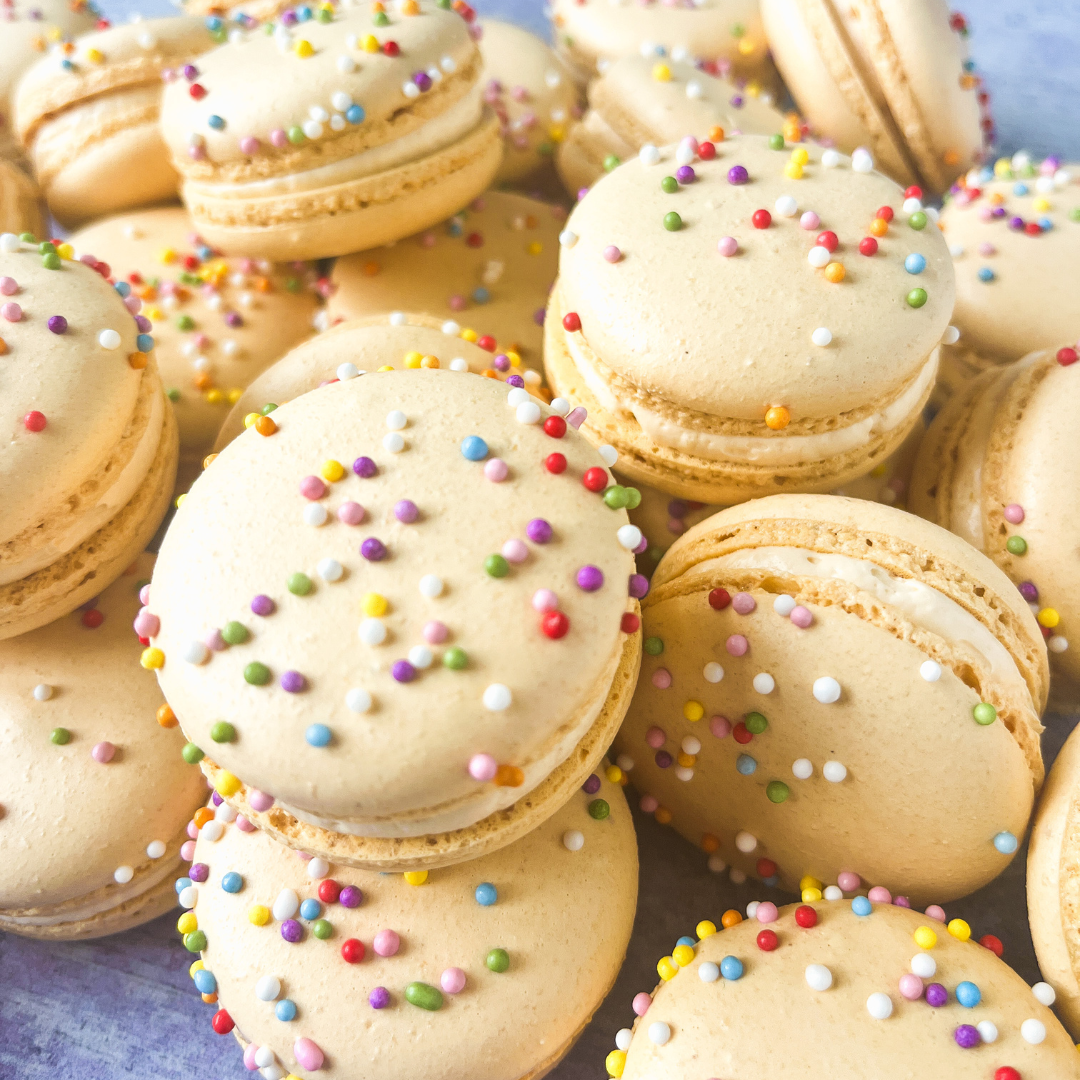 Birthday Cake Macarons: A Sprinkle-Filled Celebration